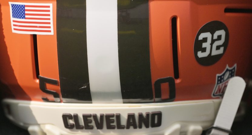 Cleveland Browns helmet