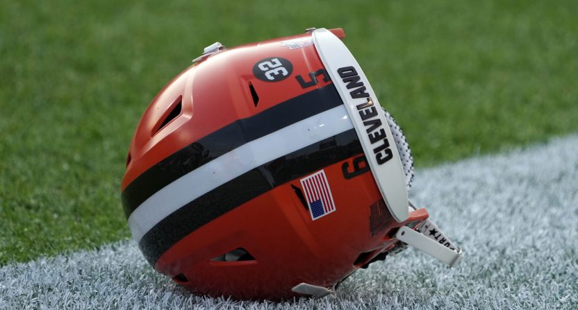 Cleveland Browns helmet