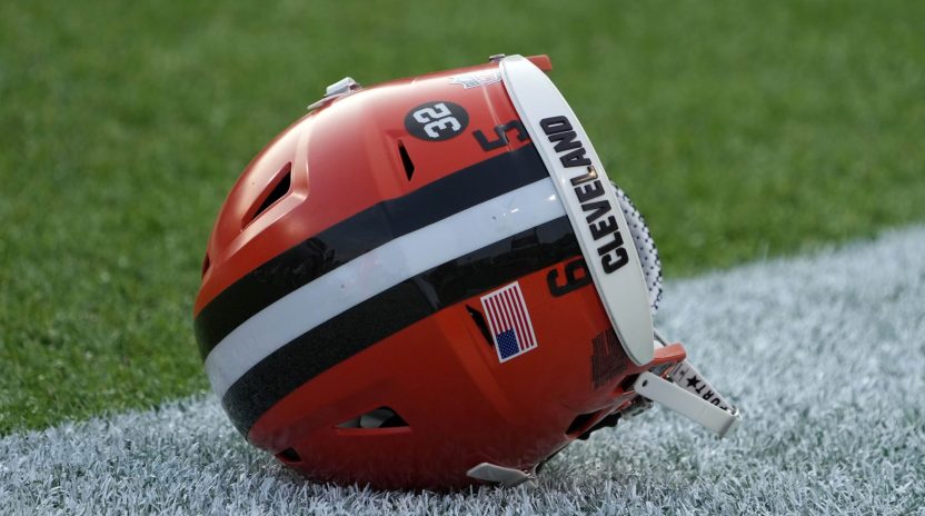 Cleveland Browns helmet