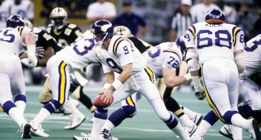 Former Vikings quarterback Tommy Kramer