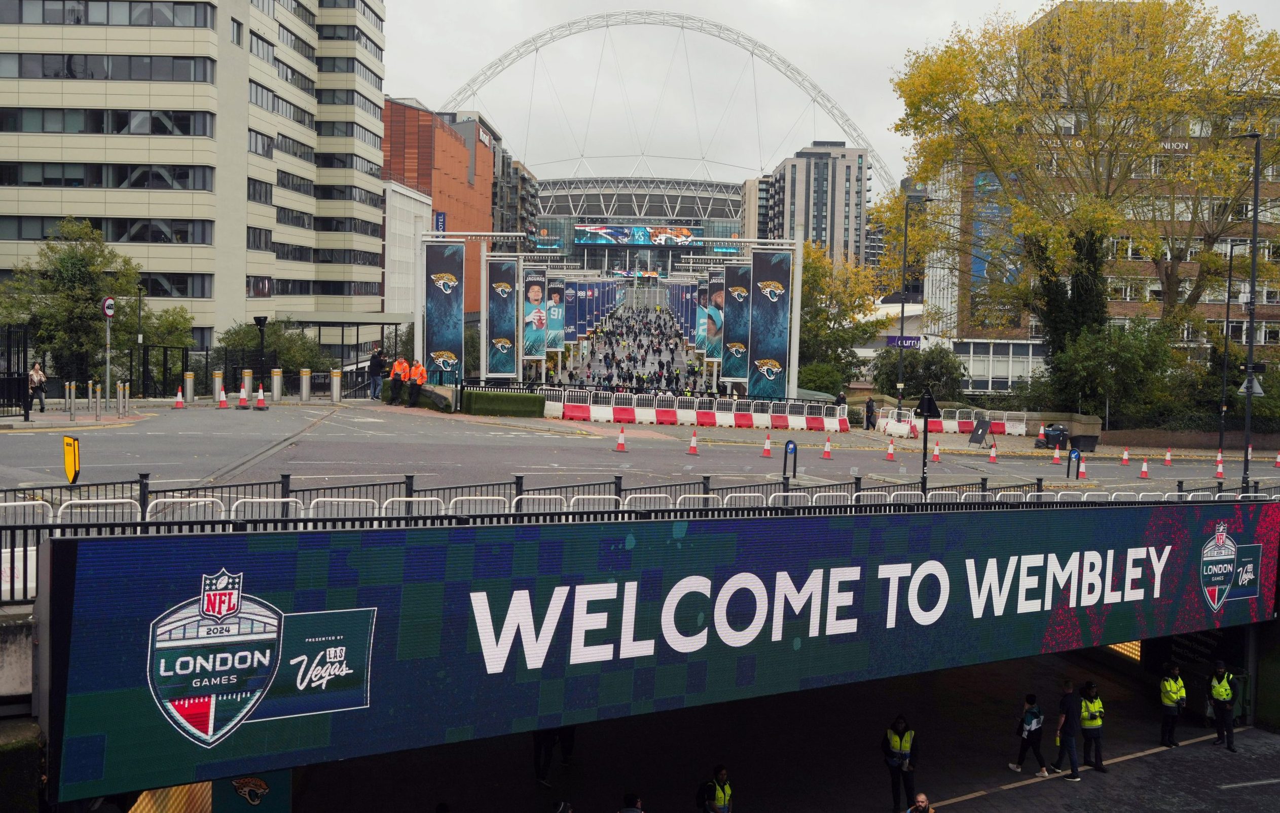 NFL London at Wembley Stadium.