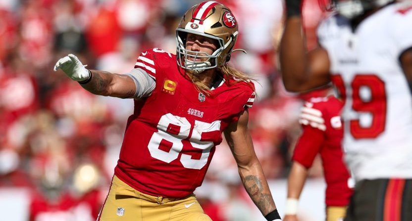 George Kittle of the San Francisco 49ers