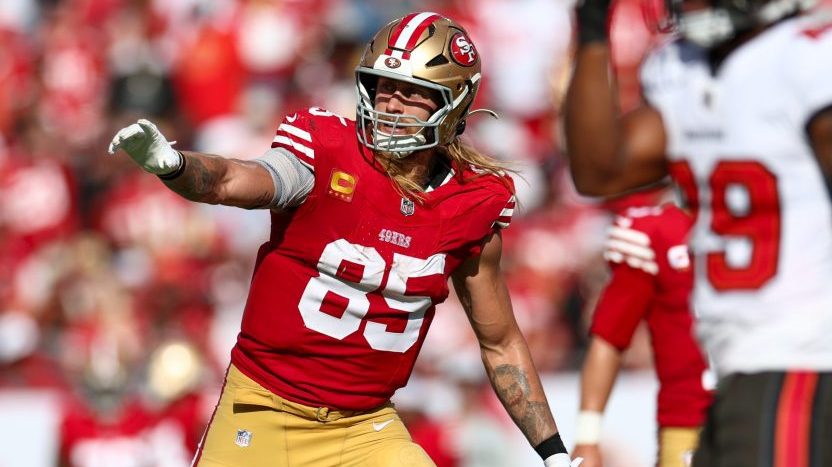 George Kittle of the San Francisco 49ers