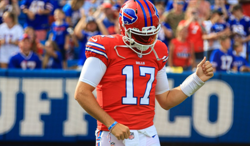 Bills Josh Allen uniform