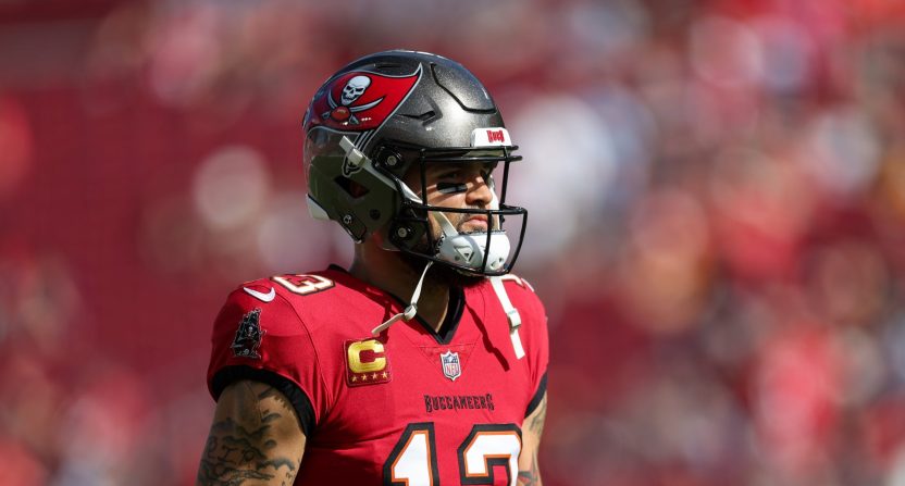 Tampa Bay Buccaneers wide receiver Mike Evans in action.