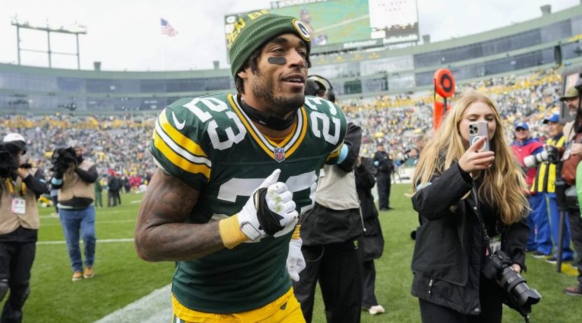 Green Bay Packers cornerback Jaire Alexander