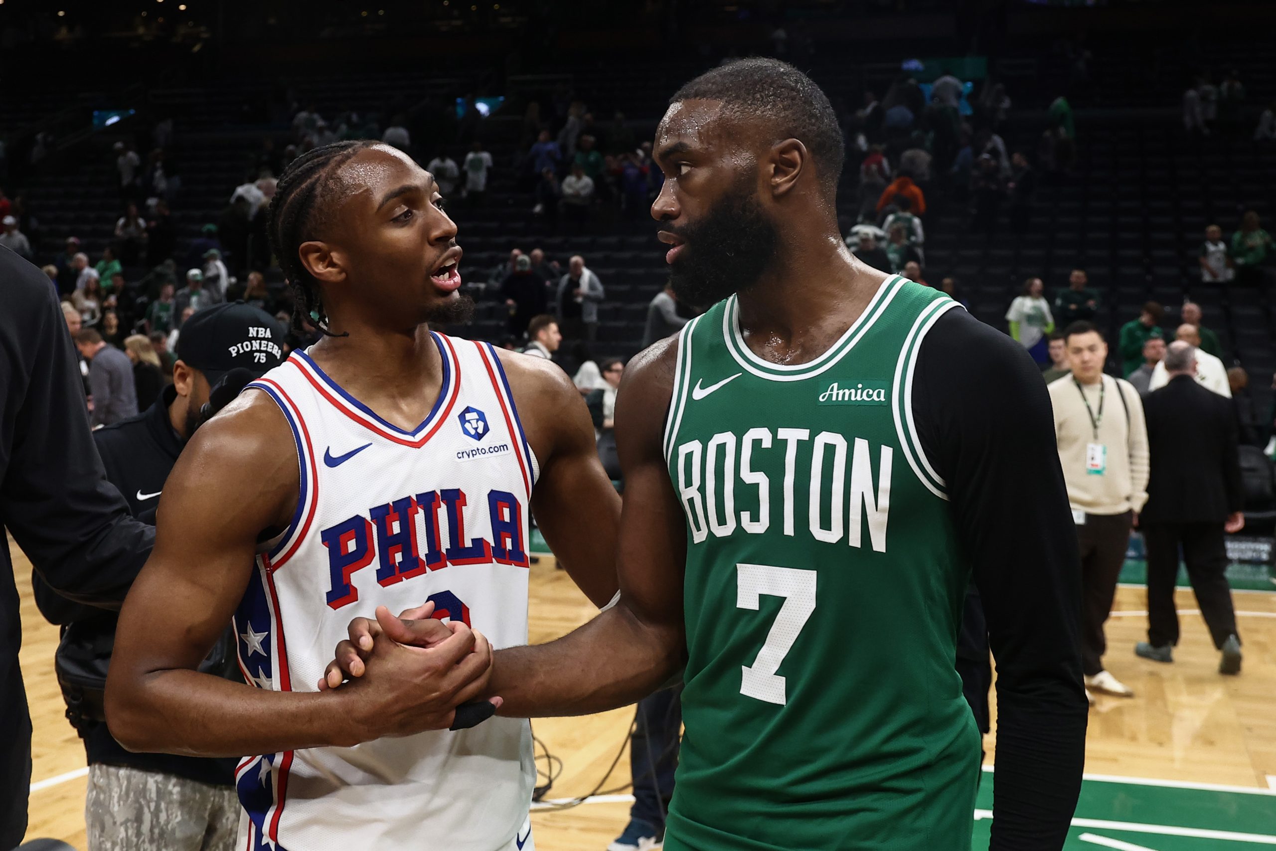 Jaylen Brown Tyrese Maxey