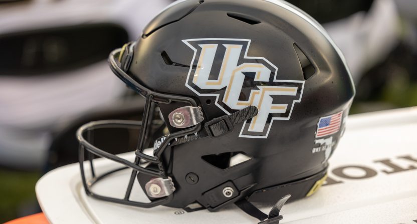 UCF helmet