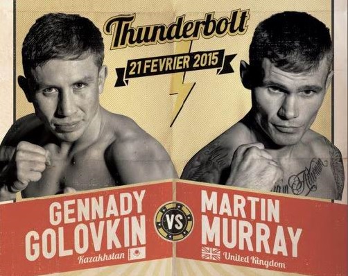Gennady Golovkin vs Martin Murray Poster