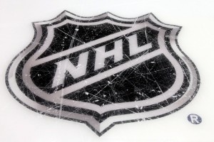 The NHL logo.