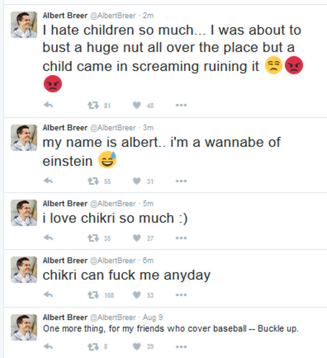 Albert Breer S Apparently Hacked Account Tweets About Porn