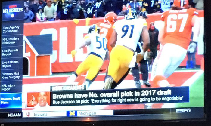Browns no picks ESPN