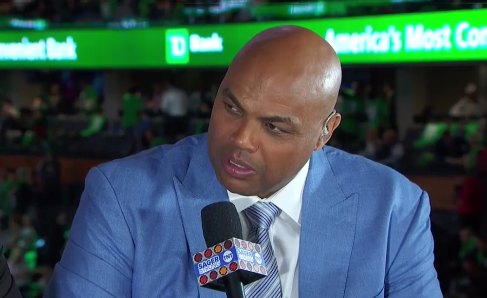 Charles Barkley said he wanted to leave to watch hockey.