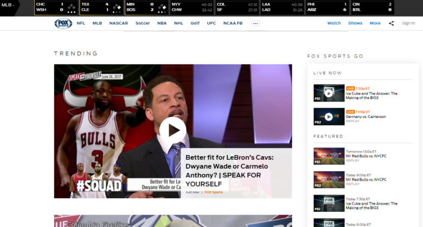 FoxSports.com has reportedly lost 88% of its audience after pivoting to