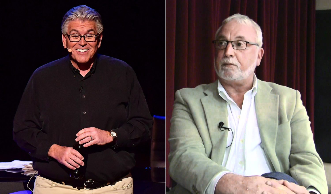 Mike Francesa and Phil Mushnick are playing the feud again.