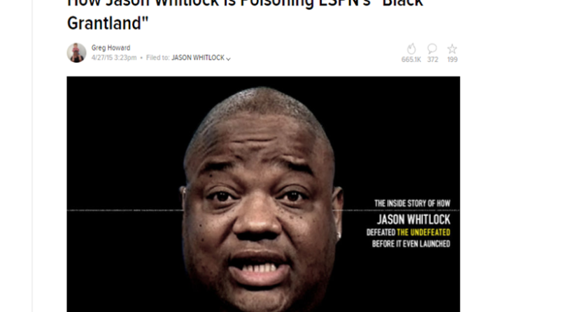 Greg Howard's famous Jason Whitlock story may actually have been improved by The New York Times' scoop on the existence of Whitlock's playbook.