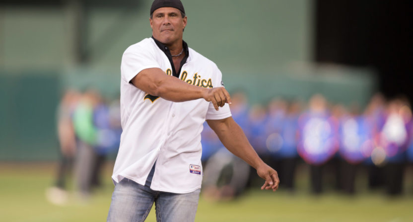jose canseco-oakland athletics