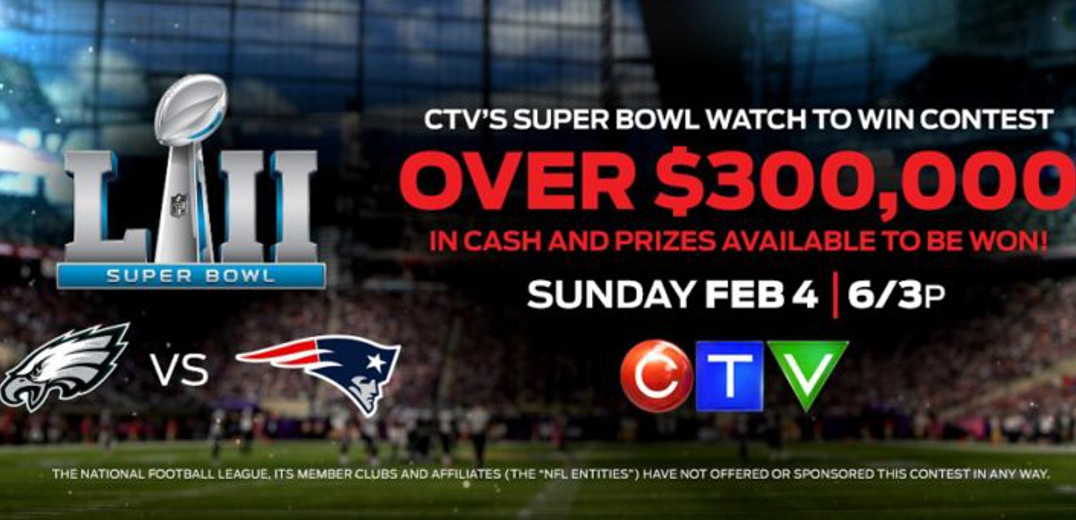 CTV's Super Bowl contest promo.