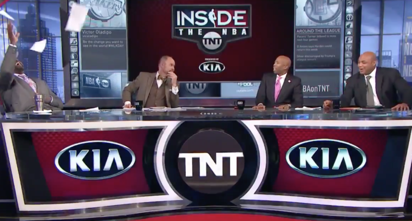 inside the nba-charles barkley-shaquille o'neal
