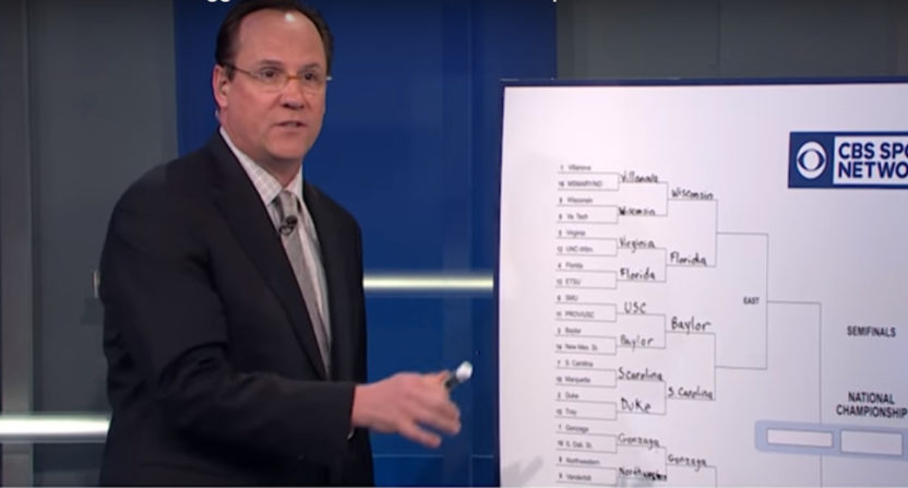Gregg Marshall on CBS Sports Network in 2017.