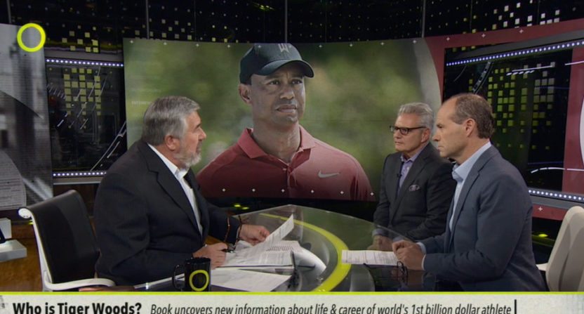 Armen Keteyian and Jeff Benedict discuss Tiger Woods with Bob Ley on Outside The Lines.