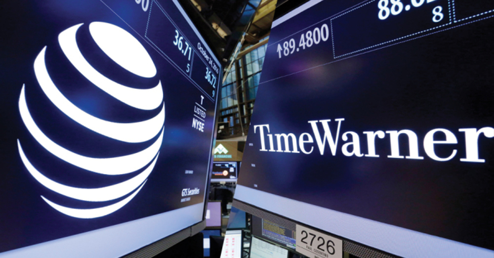 AT&T's proposed Time Warner merger.