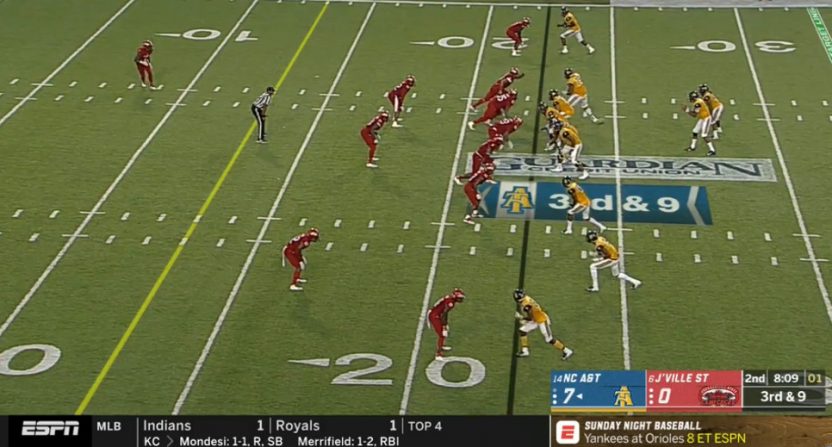 ESPN appears to have a new college football scorebug
