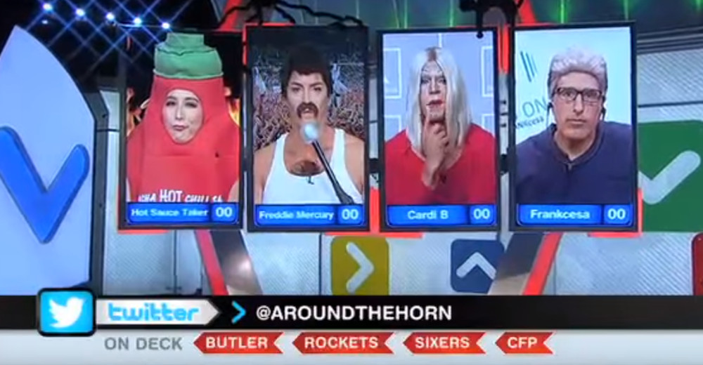 Some of the Around The Horn Halloween costumes for 2018.