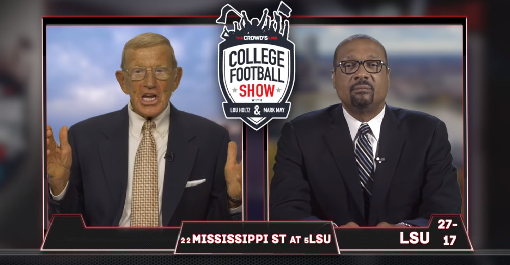 Lou Holtz and Mark May have a new show.