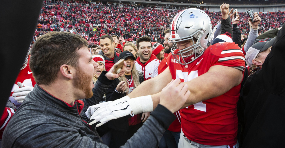 Ohio State's win over Michigan drew ratings rewards for Fox.