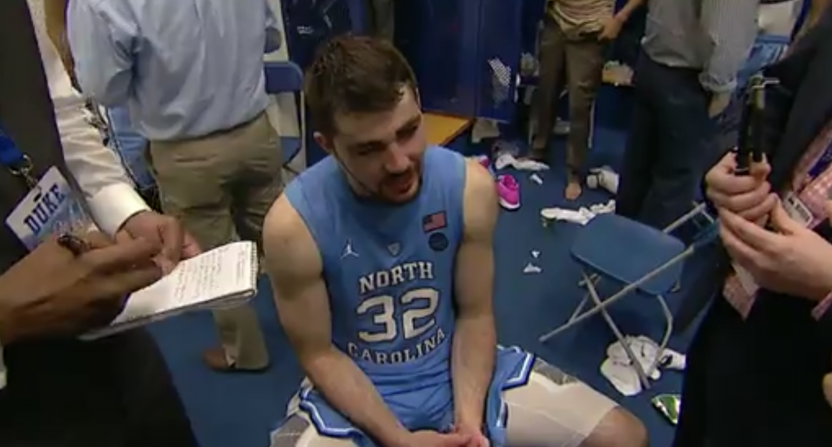 Espn Showed The Briefest Of Glimpses Of A Penis From The Unc Locker Room