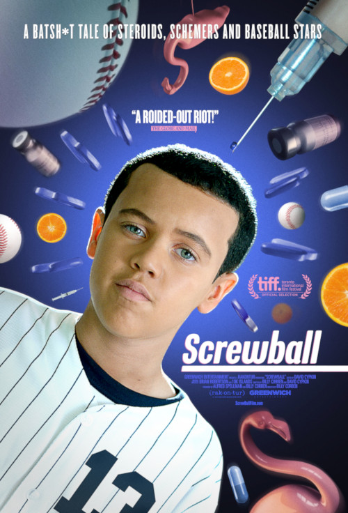The poster for Screwball.