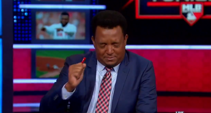 Pedro Martinez discussing what David Ortiz means to baseball.