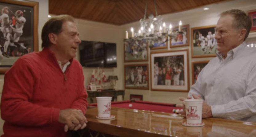 The upcoming "Belichick and Saban" will feature combined interviews with the coaches, thoughts from other coaches and more.