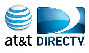 The AT&T and DirecTV logos.