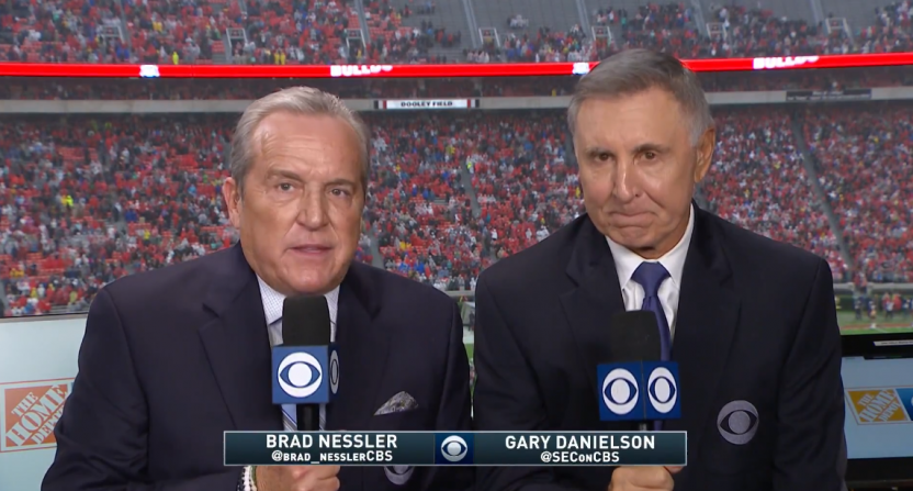 Gary Danielson apologizes for his commentary after Chamberlain Smith  sideline injury