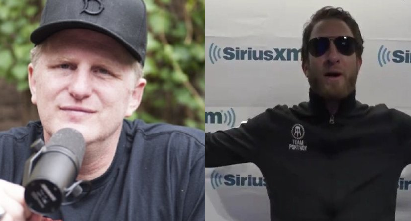 Michael Rapaport and Dave Portnoy.