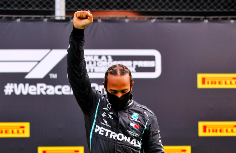 Lewis Hamilton BLM