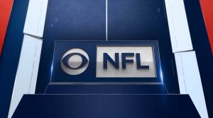 The NFL on CBS logo as of 2020.