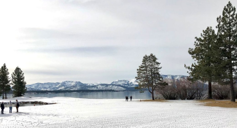 A proposed outdoor location for NHL games at Lake Tahoe. (Via Elliotte Friedman/Sportsnet.)