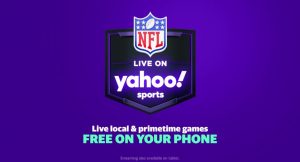 A Yahoo graphic on NFL streaming.