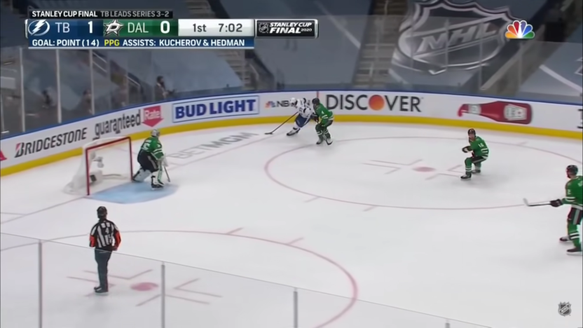 NBC's final NHL postseason for now has a new scorebug, one they