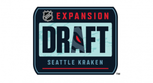 A graphic for the 2021 NHL expansion draft.