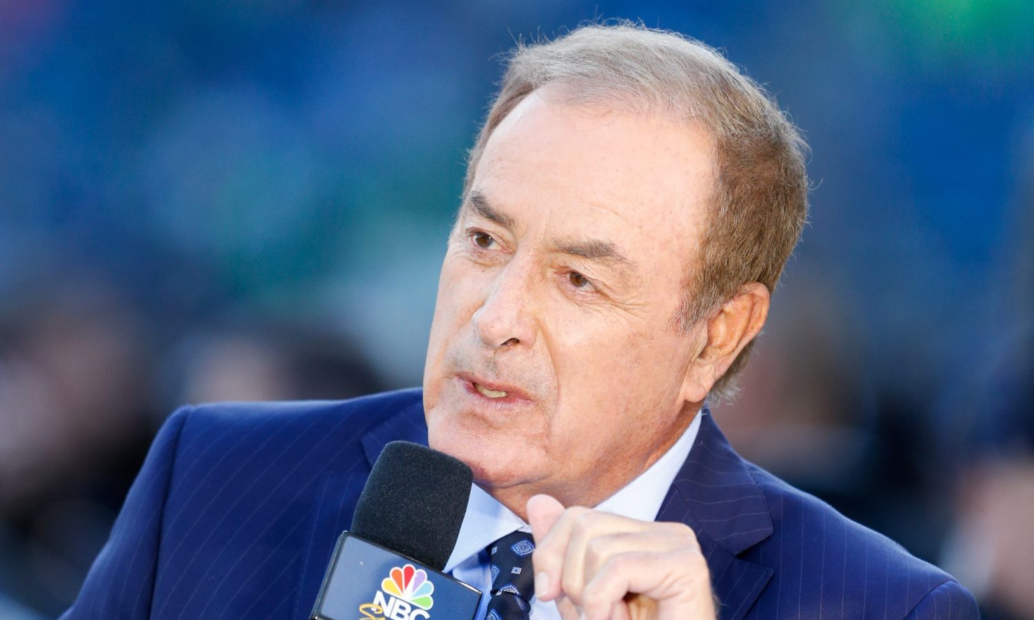 Al Michaels in 2017.