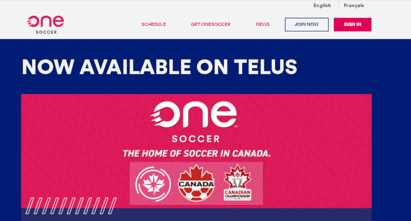 OneSoccer with Telus.