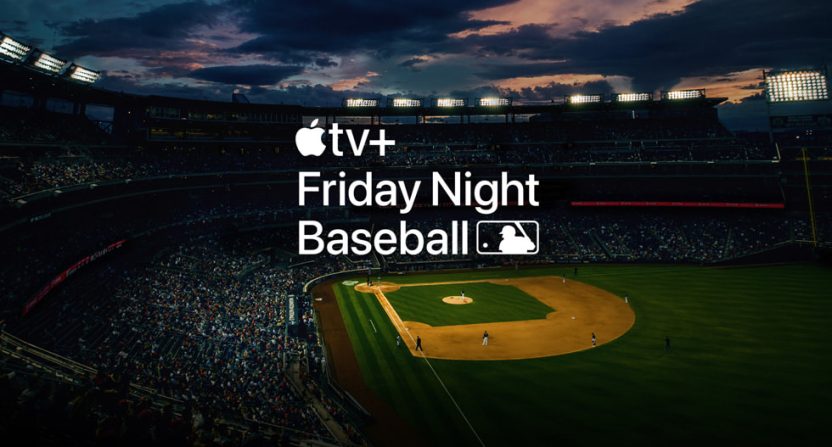 Apple TV+'s Friday Night Baseball.