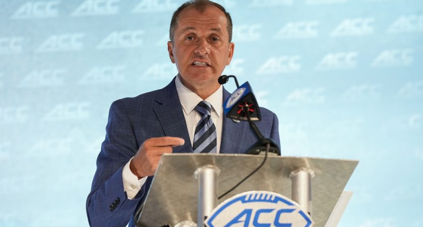 ACC commissioner Jim Phillips in 2021.