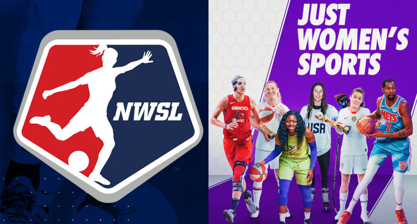 The NWSL and Just Women's Sports.