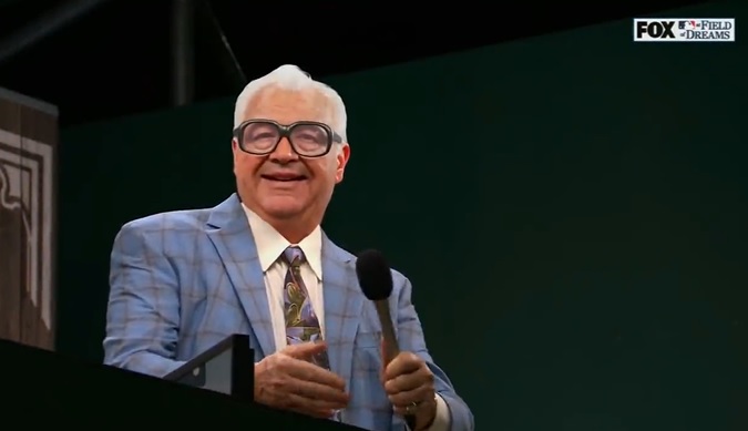The Harry Caray hologram singing "Take me out to the ballgame" was not well received.