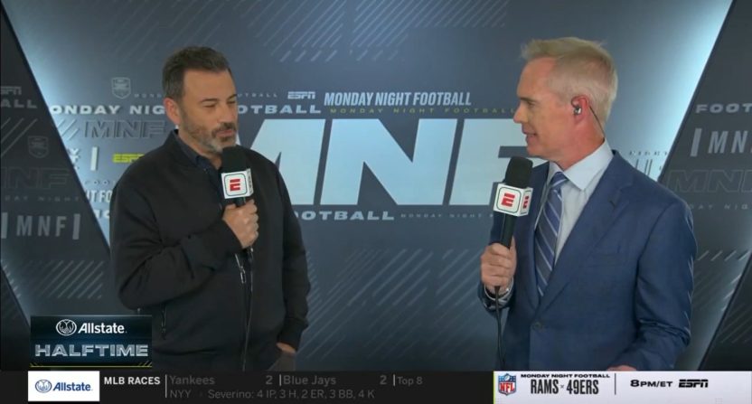 Jimmy Kimmel and Joe Buck on MNF
